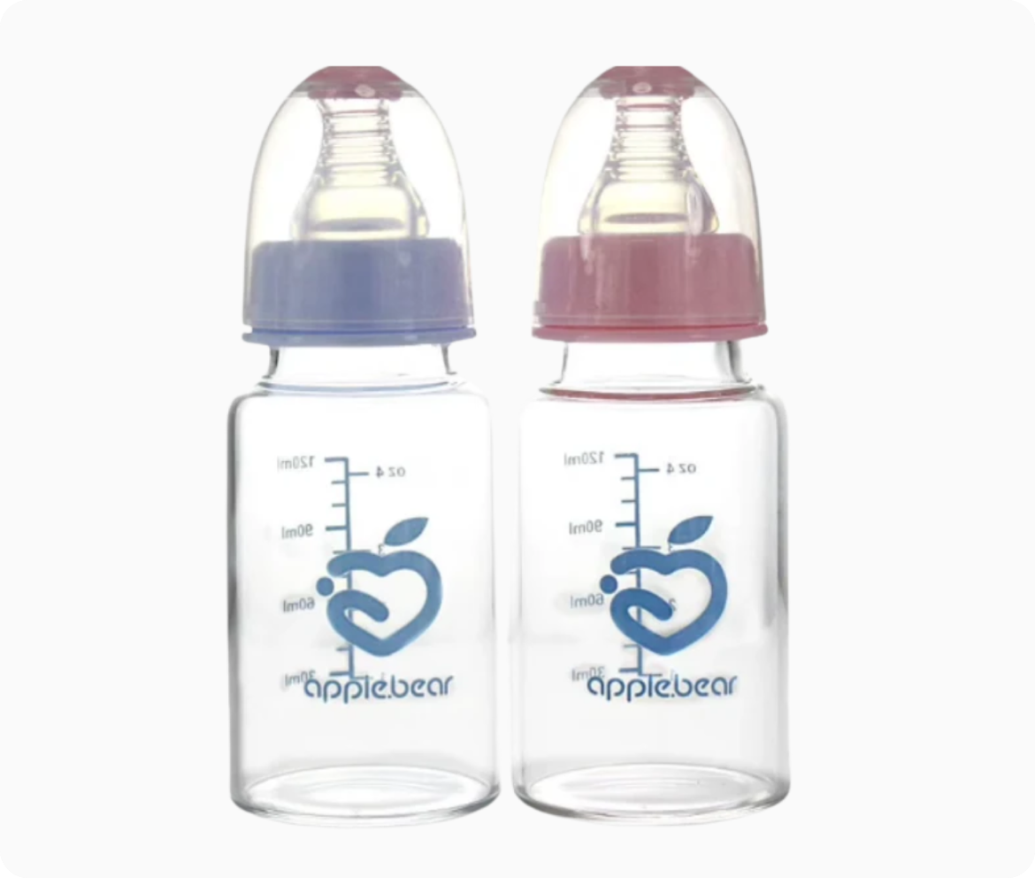 Babyflasche Glas (250ml)